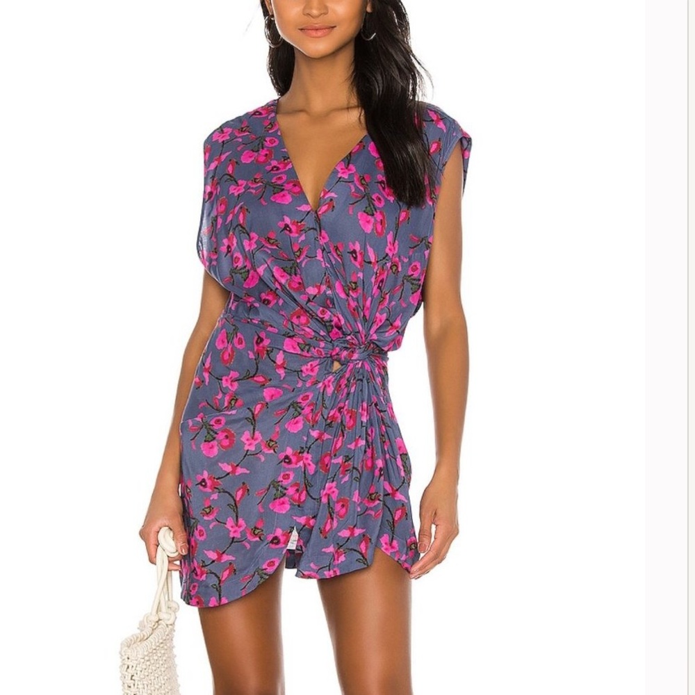 NWOT Vix Mini Caftan Dress M